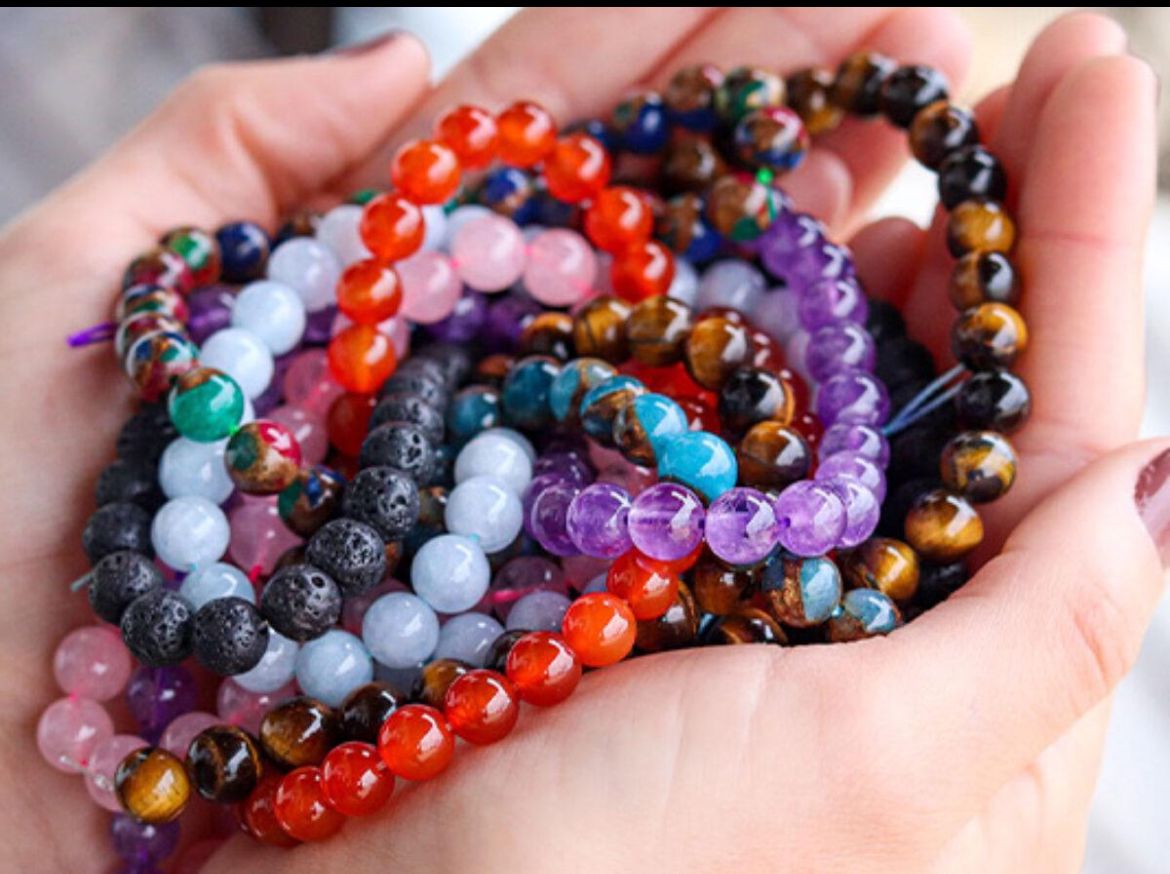 Pulseiras de Pedras naturais