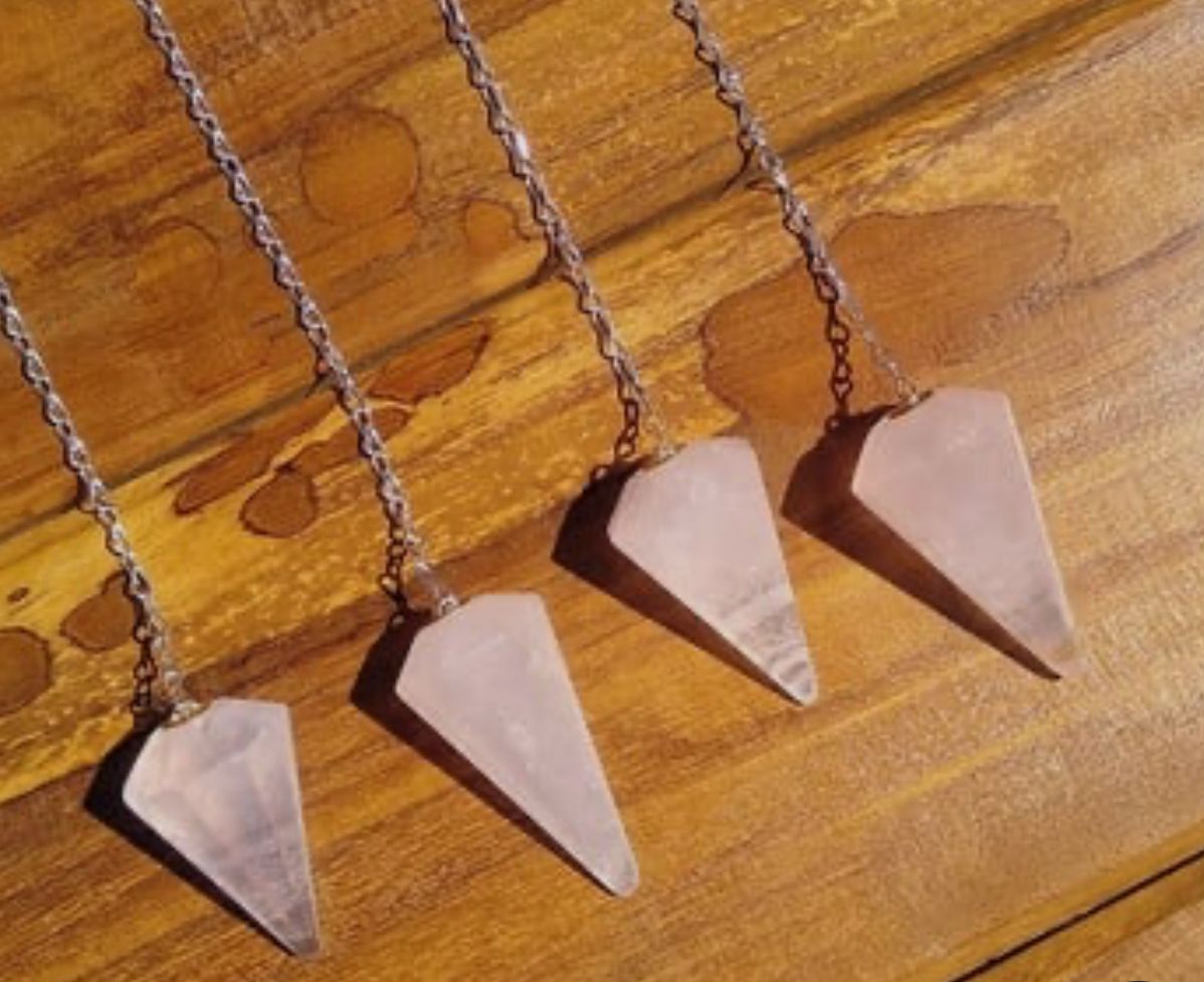 Pêndulo Quartzo Rosa