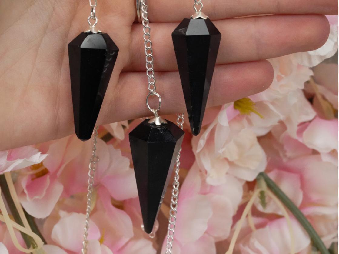 Pêndulo Obsidiana Negra