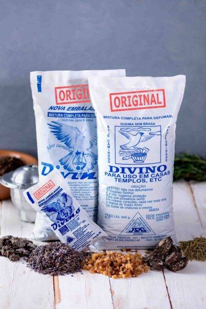 Defumador Divino Original 500g (queima sem brasa)